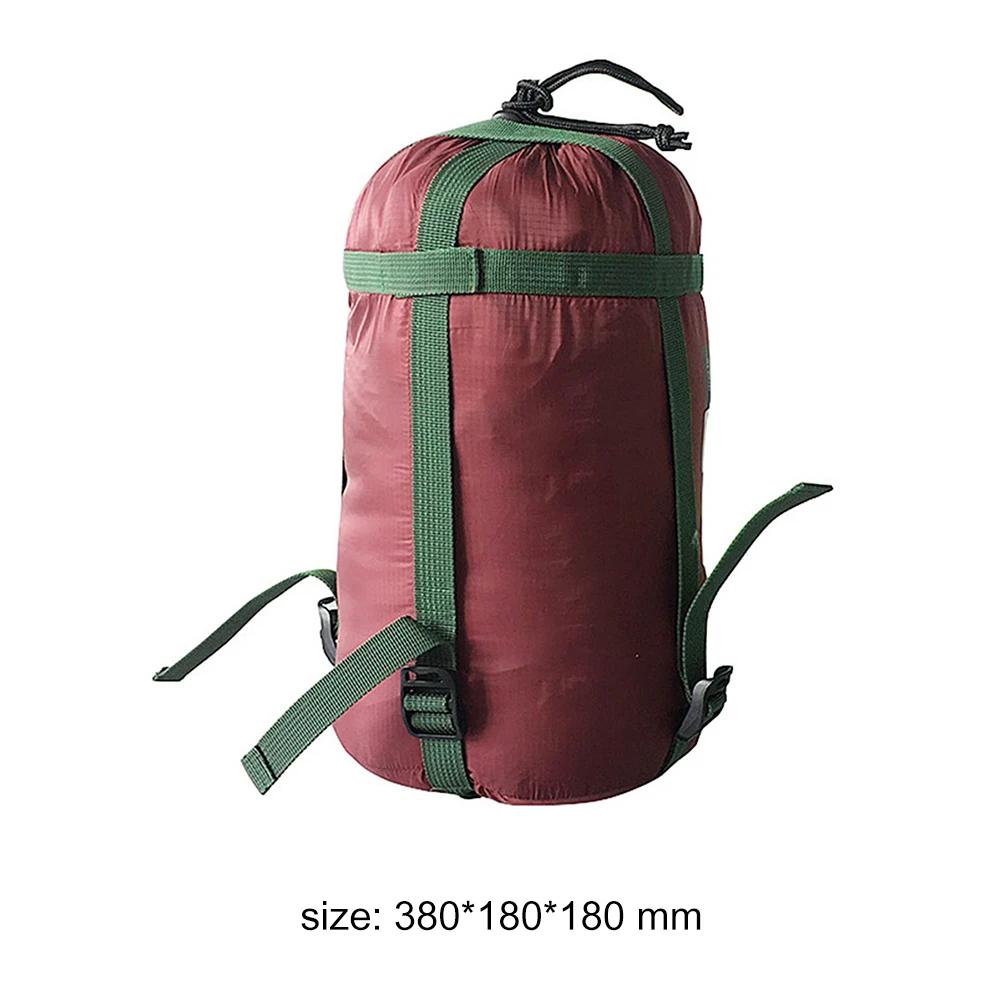 5 Color Waterproof Compression Stuff Sack Outdoor Camping Sleeping Bag Nylon Storage Bag for Camping Travel Hiking