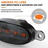 For Jeep Grand Cherokee 2003-21 Amber Front Grille Grill LED Light Raptor Style