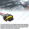 H8 H9 H11 Fog Light Wiring Harness Connector Plug Kit, Fog Light Connector Plug H11 Pigtail Connectors Sockets Adapter, Pigtail Adapter Plug with