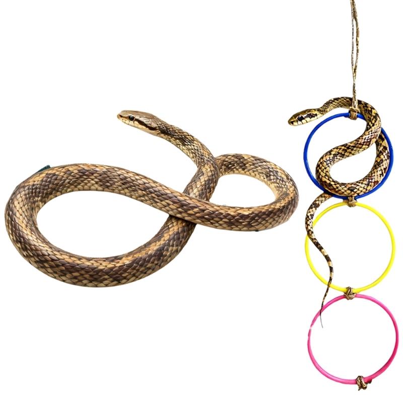 Pythons Snake Climbing Rings Durability Interactively Pythons Enrichment for Moving And Relaxing In Enclosure
