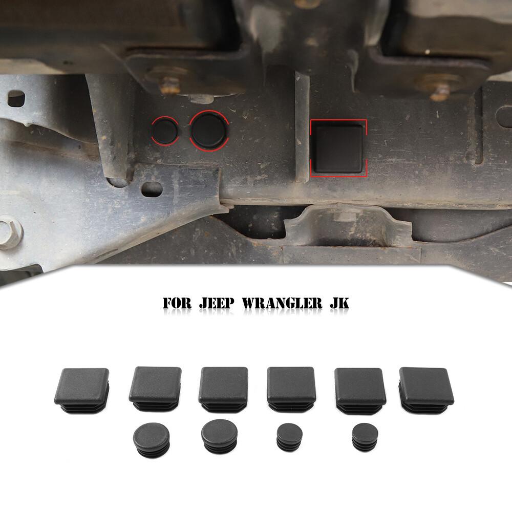Chassis Waterproof Rubber Stopper Plugs Accessories for 2007-17 Jeep Wrangler JK