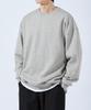 TOPBOY [Non-Fleece Or Fleece] Essential Oversized Round Sweatshirt Melange