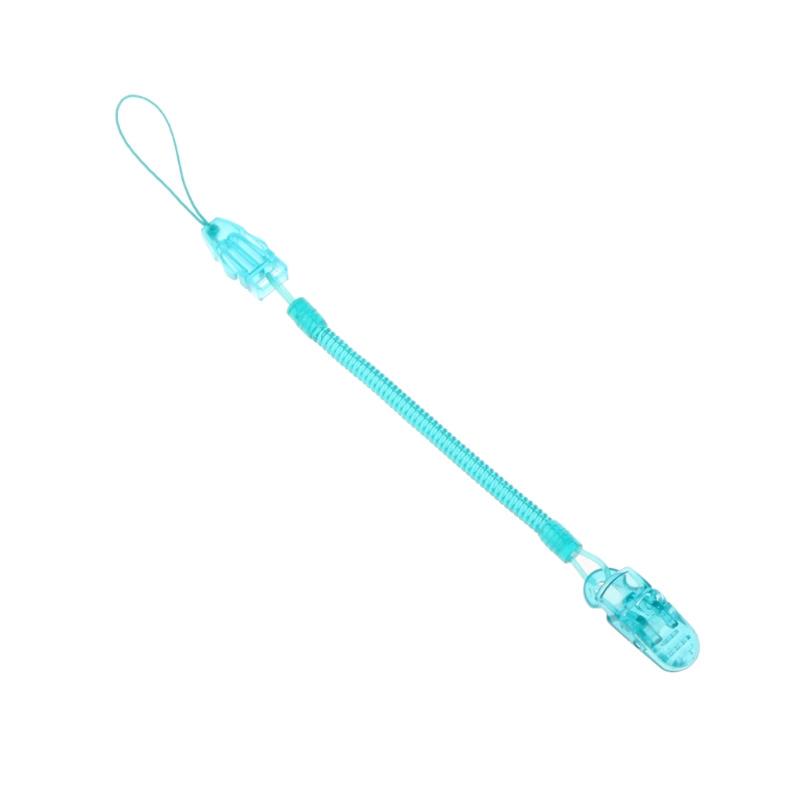 4 ks Klipy na dudlík Řetízek Dítě Kojenec Batole Dudlík Dudlík Pružinový Uklidňující Kousátko Klip Řetízek Držák Popruh