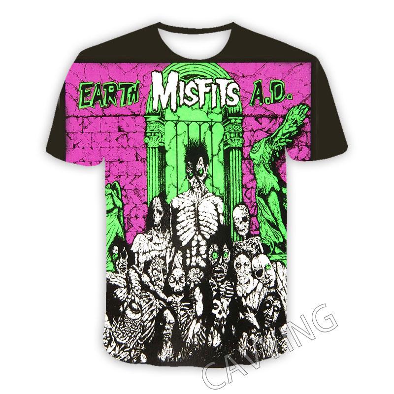 The Misfits Casual 3D Print T Shirt Women Men Summer O-neck Short Sleeve Fashion Tshirt Graphic Tees Cosplay Costume Tees