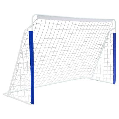 243.8cm X 152.4(8x5FT) Soccer Goals for Backyard Portable Net Collapsible Metal Base, Quick Setup Net for Indoor Outdoor Training with Carry Bag
