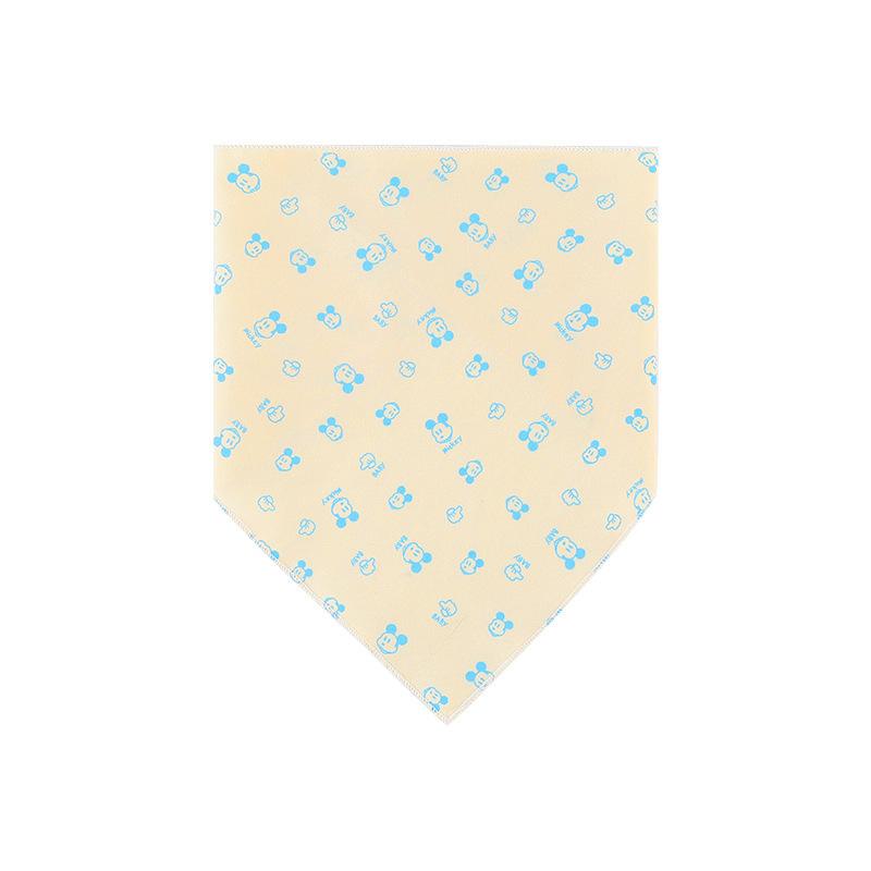 Pet saliva towel cat triangle scarf dog bib printed cat scarf pet triangle scarf