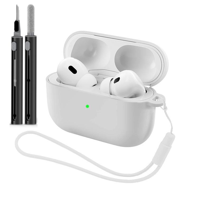 (2026 New) for AirPods Pro 3 Soft Silicone Case Cover For AirPods Pro 3rd Generation Shockproof Protector Case with Cleaner Kit