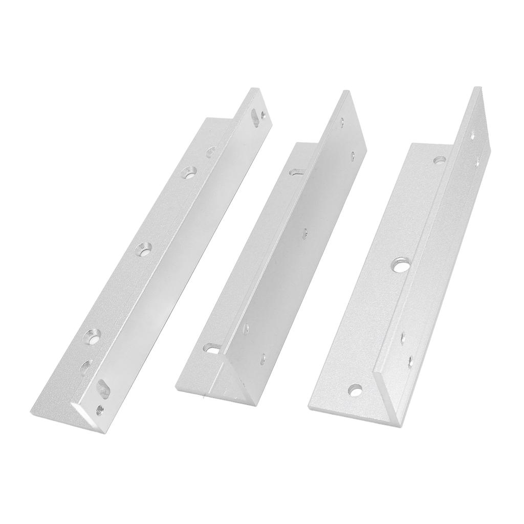 Inward Door Z L Bracket 180KG Holding Force Aluminum Alloy Z L Holder Stand for Electromagnetic Lock