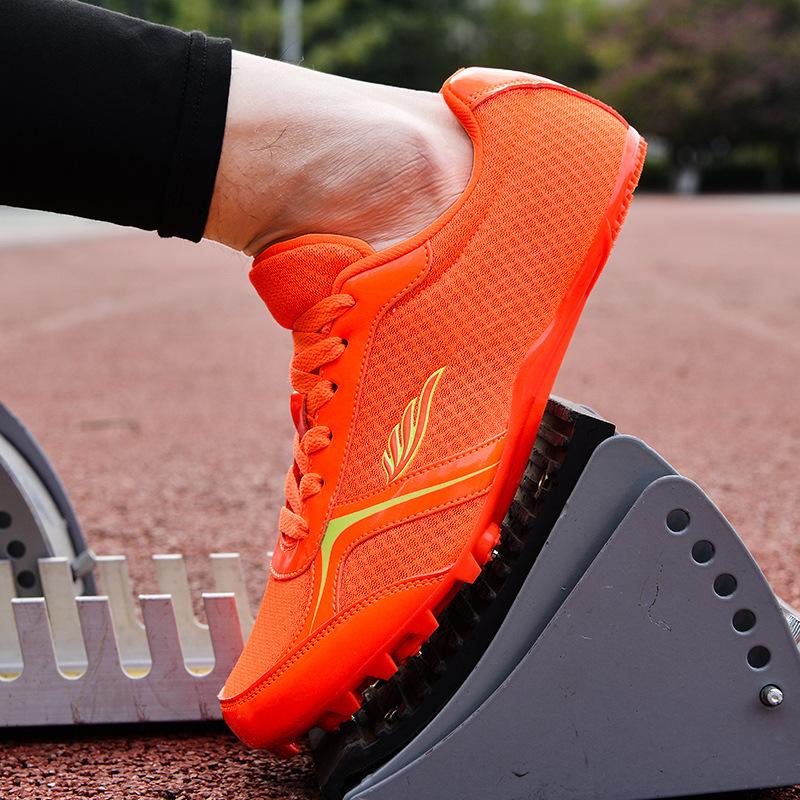 Pantofi noi de atletism, pantofi de alergare, pantofi de antrenament pentru studenți, săritură în lungime, mediu și sprint, competiție examen, crampoane, pantofi de alergare laterali, crampoane