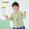 100% Cotton Dudu Family Kids' Spring Shirt - New Arrival for Boys & Babies