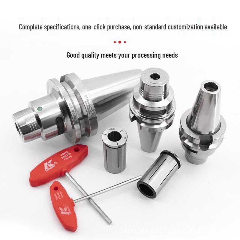 High-Speed BT40 Hydraulic CNC Tool Holder, Dynamic Balancing, Sizes PHC6-25