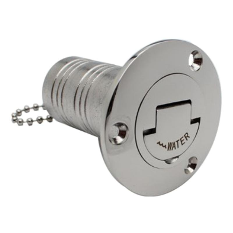 Marine Hardware 316 Edelstahl Deckseinfüllstutzen Einfüllstutzen Kraftstoff Benzin Diesel Wasser Abfall Kappen Zubehör Yacht