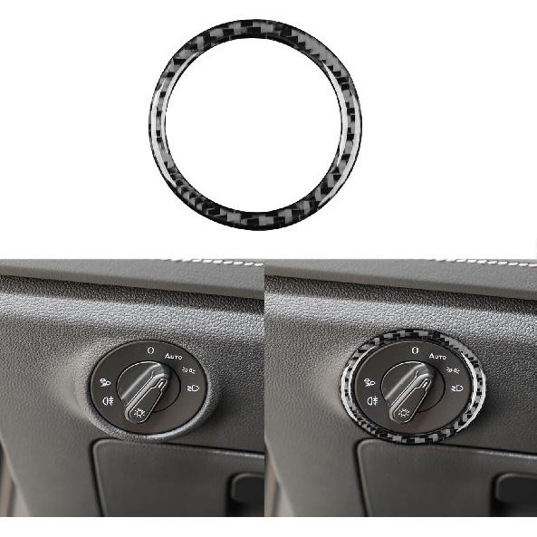 Durable Carbon Fiber Compatible with Volkswagen VW Jetta A7 2019-2025 2020 2021 2022 2023 2024 Accessories Car Gear Shift Control Anti-Scratch Panel