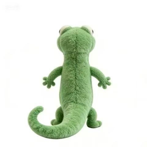 Beaver Transforms Into Lizard Tom Green Lizard Simulation Plush Toy Doll Doll Rag Doll