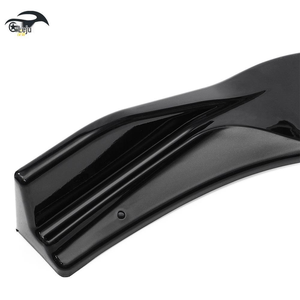 Gloss Black Front Lip Splitter Kit for 2019 Ford Focus
