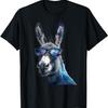 Esel Liebhaber Wildtiermotiv Esel Tier Grafik T-Shirt(1)