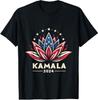 Kamala Harris 2024 Presidential Campaign American Lotus T-Shirt