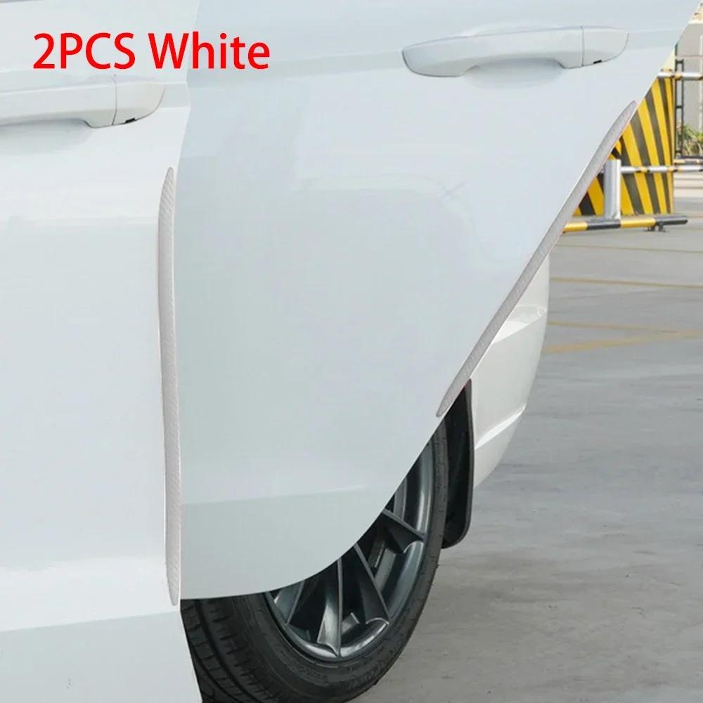 4 Pcs NEW Car Anti-Collision Patch Bumper Guard Strip Anti-Scratch Bumper Protector Trim Universal for Cars SUV Pickup Truck