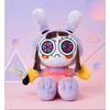 Purple Rabbit Plush Toy With Maid Outfit Stuffed Animal Doll Soft Cute Mascot For Kids Gift Room Decoration