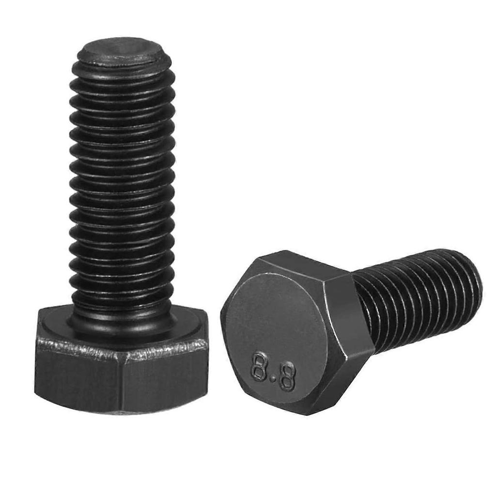 SeraphinaT M12-1.75 X 150mm Carbon Steel Grade 8.8 External Hex Head Screw Bolts