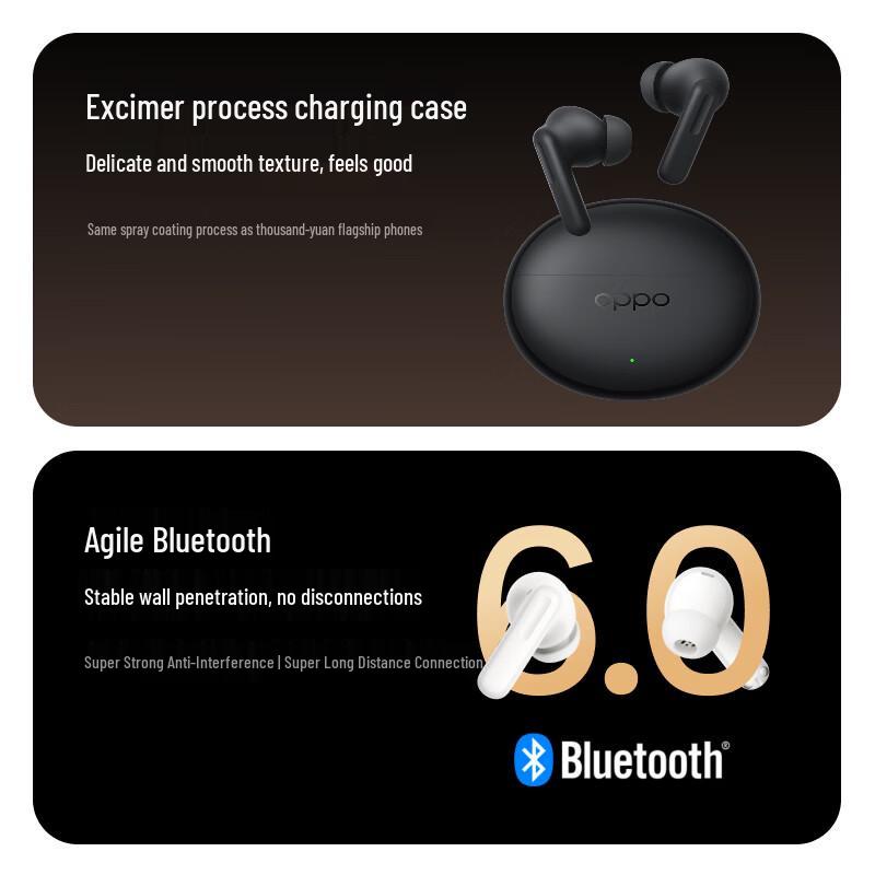 OPPO Enco Air5 Pro True Wireless Noise-Cancelling Earbuds