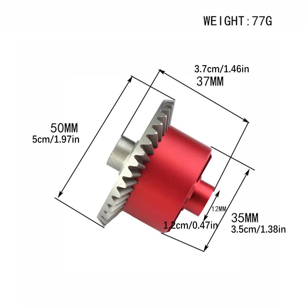ARA310956 Набір корпусів диференціалів переднього/заднього для RC-автомобілів GRANITE/SENTON/KRATON 1/10 VENDETTA/INFRRCTION 4X4 1/8 Деталь для оновлення