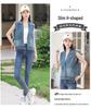 Women's Summer Denim Vest – Casual Thin Short Jacket