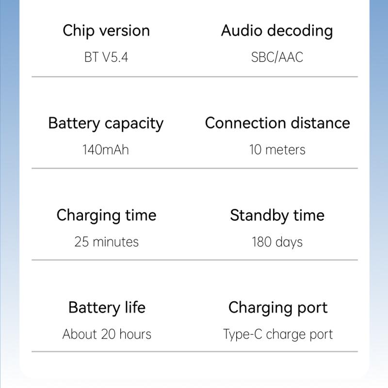 K89/K75 Lavalier Business Bluetooth 5.4 Căști Wireless Vorbire/Muzică 20H Afișaj Digital LCD Căști HIFI Cu Microfon Anulare Zgomot