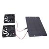 Dual Solar Fan Kit 12V 10W Monocrystalline Silicon Easy To Use Solar Panel Powered Fan for RV Car Boat