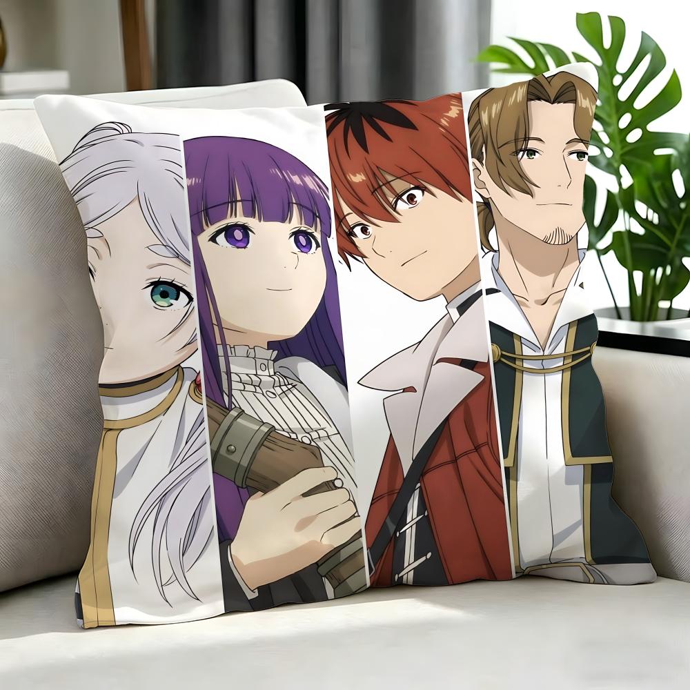 anime Frieren Beyond Journeys End Cushion Cover Cushion Cover Set Pcs x x x Pillowcase Decorative Sofa Home Decor