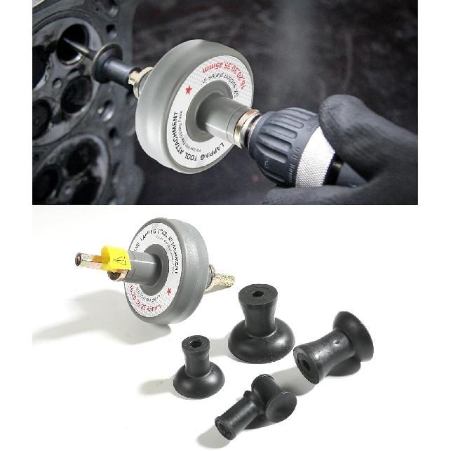 Valve Lapping Tool,Valve Lapping Kit,Car Accessories Valve Grinding Tool Valve Lapping Attachment Tool With 5 Suction Plates,Labor Saving Small