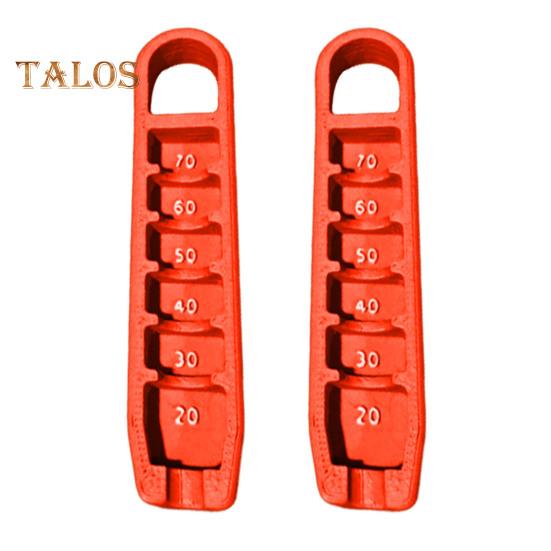 

2 шт. Инструмент для измерения высоты мишени для гольфа со шкалой Компактный дизайн Портативный точный инструмент для измерения высоты мишени для гольфа Простой в использовании аксессуар для тренировок по гольфу красный