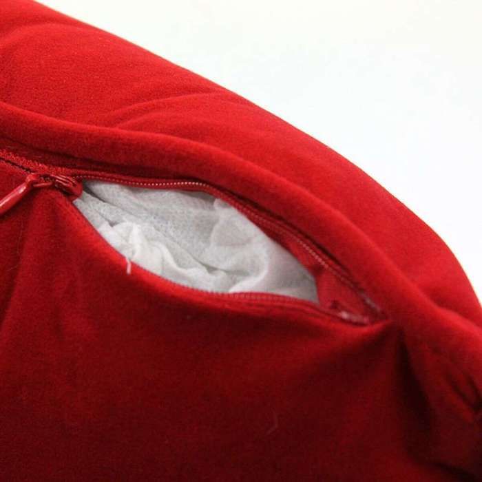 Red Velvet Cushion 40x40
