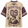 Dionysus God of Wine Football Jersey, Greek Mythology Graphic Sports Shirt