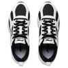 Li Ning Fabric Cushioning Slip Resistant Abrasion Resistant Breathable Low Top Running Shoes Women's White Black ARSU068-5