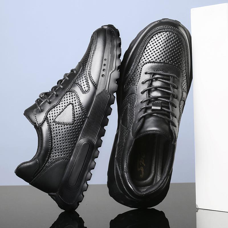 

Men s Breathable Running Shoes Hollow out Design Mesh Upper Outdoor Climbing Shoes Universal Low Cut Casual Footwear 43