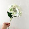 Real Touch Artificial Hydrangea Flower 14 Inch Large Full Faux Silk Hydrangea Flower with Stem for Floral Arrangement Home Table