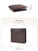 Best-Selling Vintage Men's Leather Wallet: Anti-Theft, Multiple Card Slots, Coin Purse, Multifunctional Design.