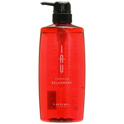 IAU Cleansing RELAXMENT Reinigungsshampoo für trockenes, coloriertes Haar, 600 ml