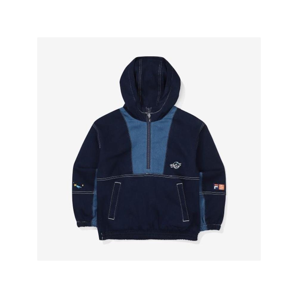 

[Fila Kids] Urban Fila X Go Cast Anorak Джемпер fk2wtf3501X Did q0zfk2wtf3501XDid DARKINDIGO/120