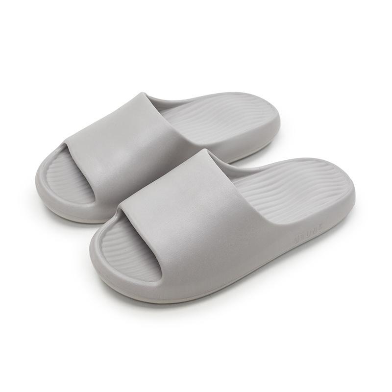 

Excellent slippers women s summer new couple indoor home bathroom bath non-slip wave sandals men s arch support 42-43 (suitable for 41-42 feet)