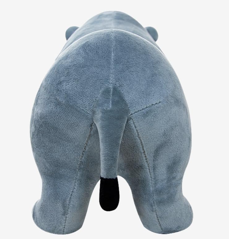 Cute Rhino Cushion, Body Pillow, Plush Toy, Gift, Animal, Zoo, Hippopotamus, Crocodile, Africa, Jungle, Safari Park [Parallel Import]