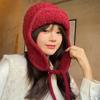 Autumn And Winter Able Ear Protection Warm Lei Feng Hat Ladies All-Match Knitted Wool Hat