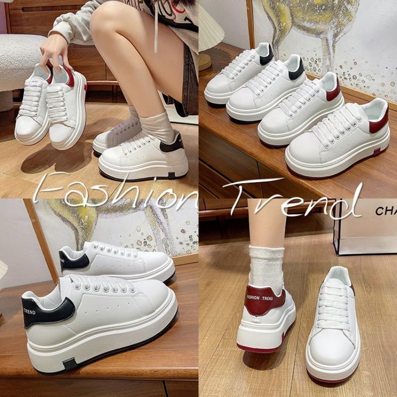 Fashion 2025 New Luxury Skateboarding White Shoes for Women Loafers Thick-Soled Gym Sports Womens Sneakers Tenis Feminino Zapatos Mujer