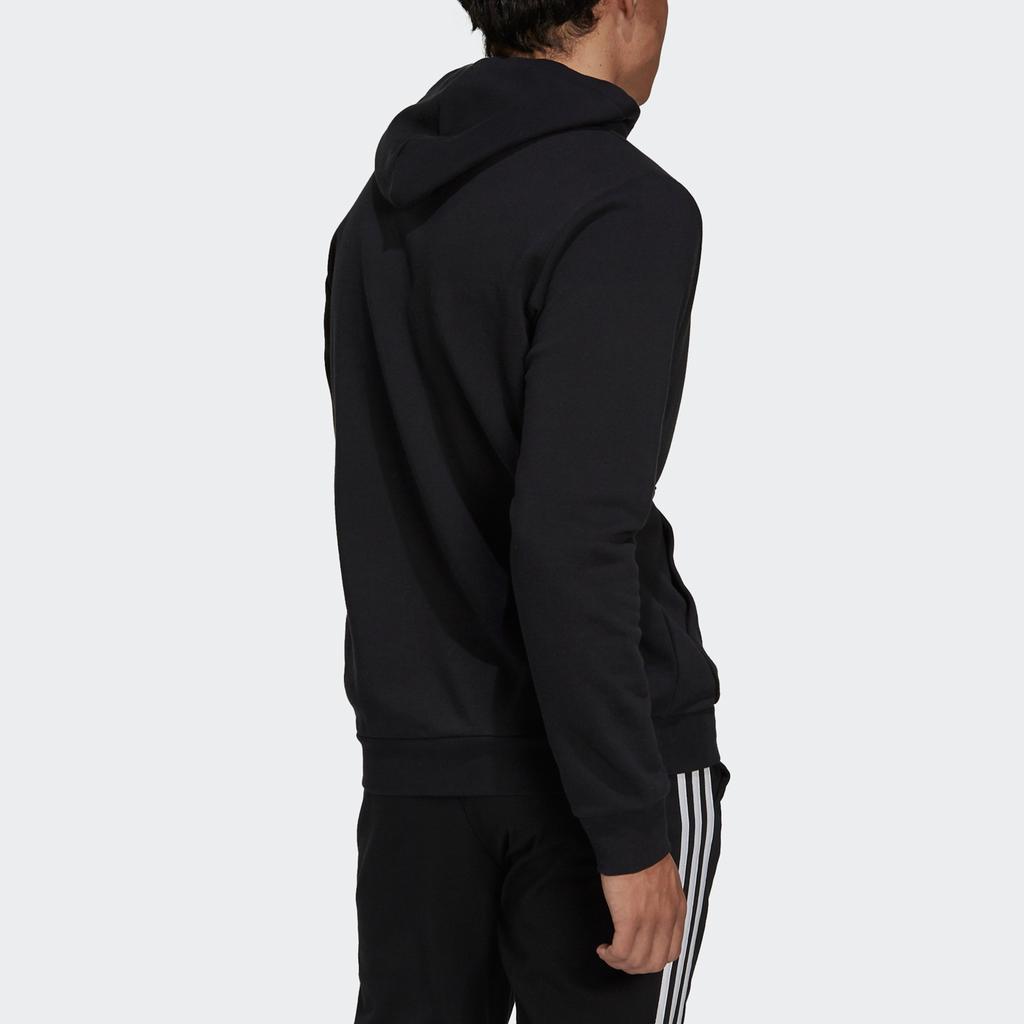 Adidas Feelcozy Hooded Sweatshirt With Logo Men Tops Black GV5294