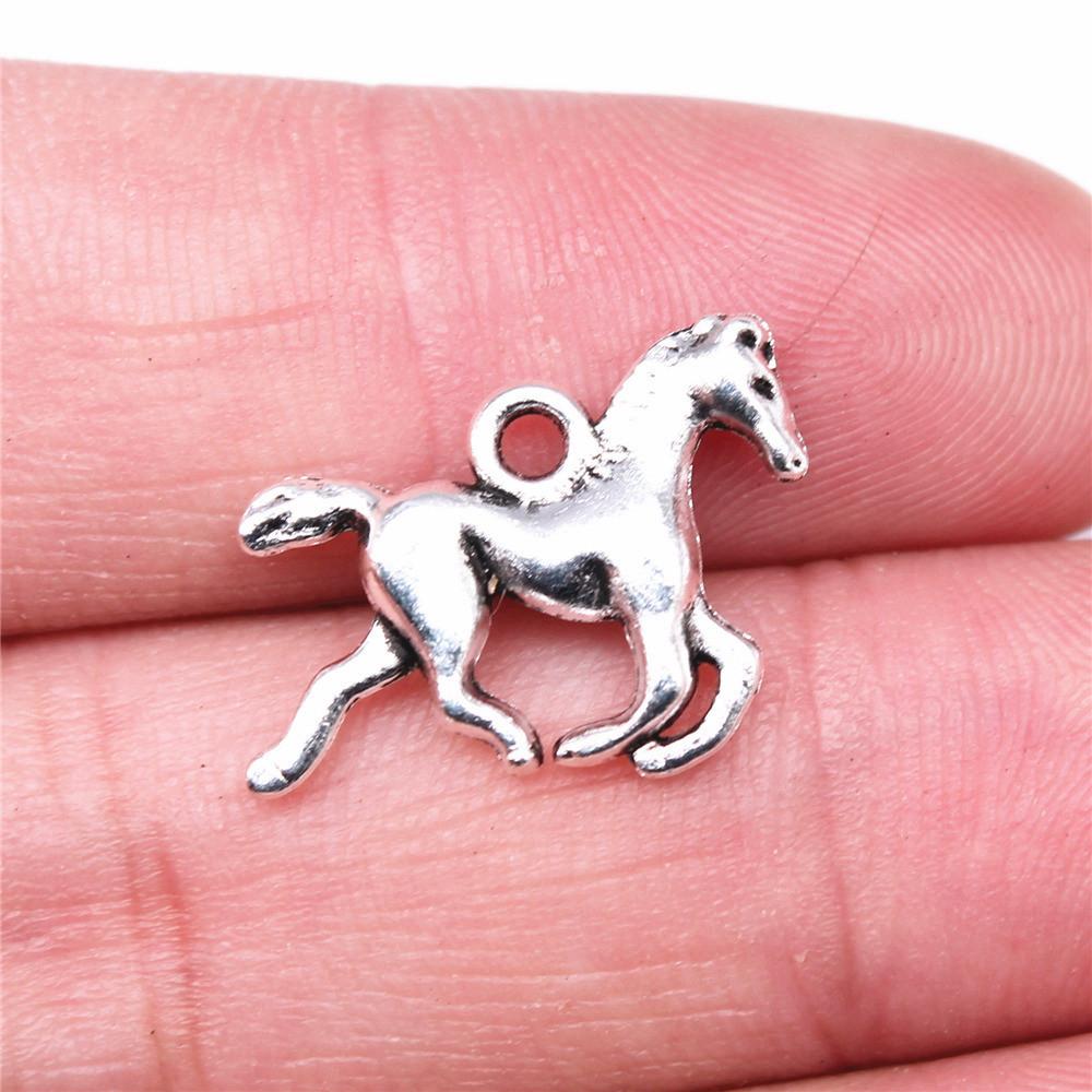 Charms Pegasus Horse Pendants Minimalist Jewelry Components QC095