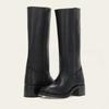 Bottes pour femmes 2025 Hiver Nouvelles Bottes Longues Européennes et Américaines Grandes Vintage Bottes de Campus pour Femmes Bottes de Cowboy Western