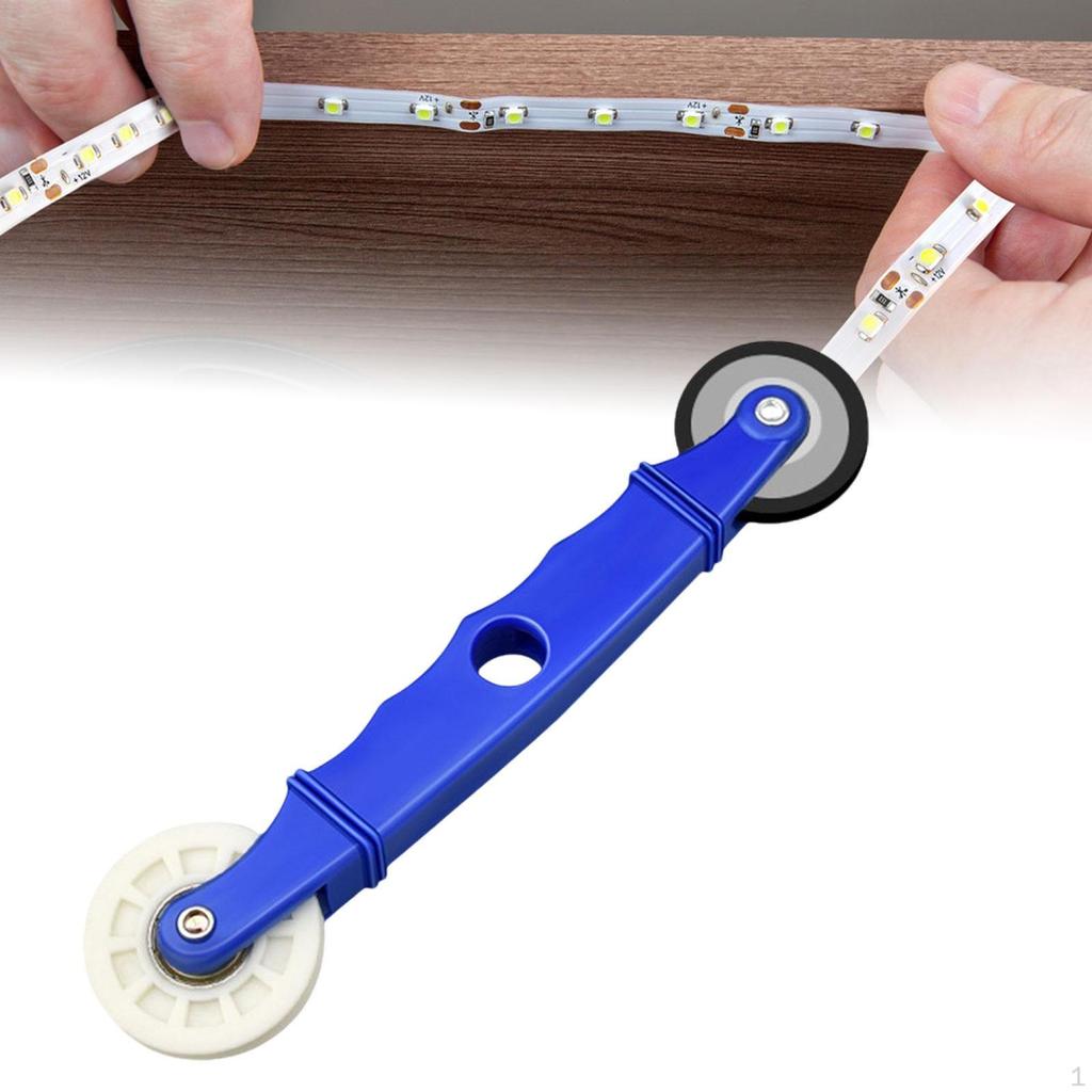 LED Strip Channel Roller Groove Wheel Comfortable Handle Portable for DIY Enthusiasts Sturdy 21.5cm