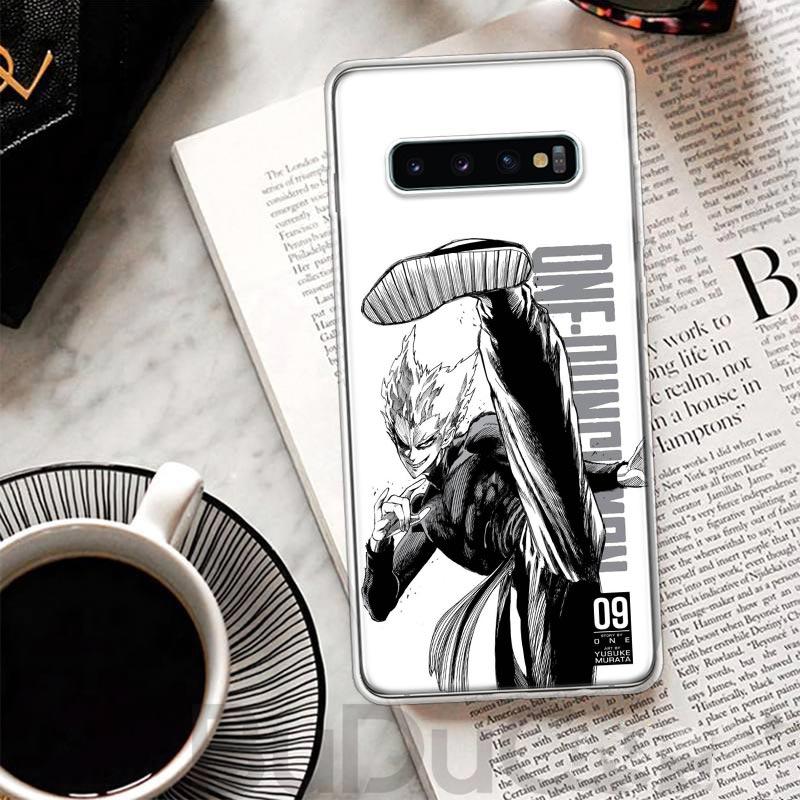 One P-Punch-Man Garou Cover For Samsung Galaxy S8 S9 Plus S10 Lite Note 8 9 10 Pro 20 Ultra S7 Edge M11 M21 M32 M51 Print Coque
