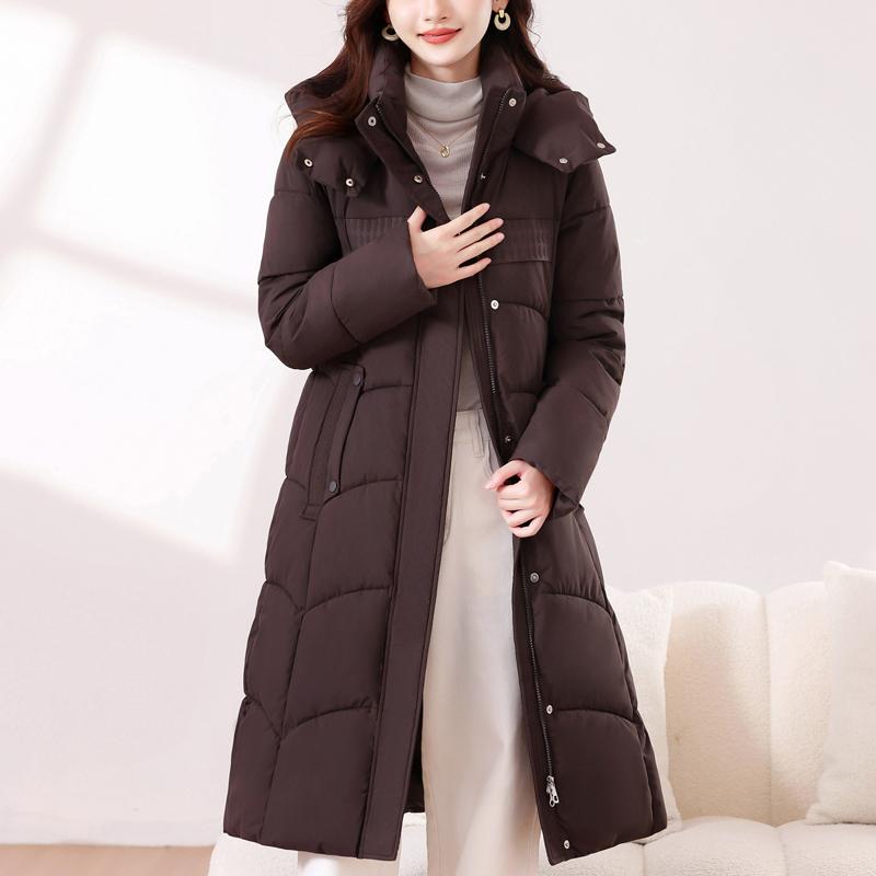 Fashion Winter Jackets Woman Long Parkas Hooded Plus Size Thick Warm Women's Coats